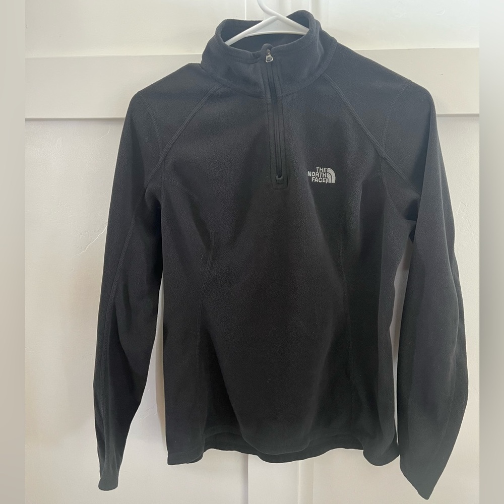 The North Face 1/4 Zip Pulloever Black